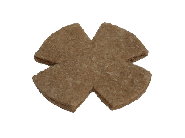 jute and cotton nest pad